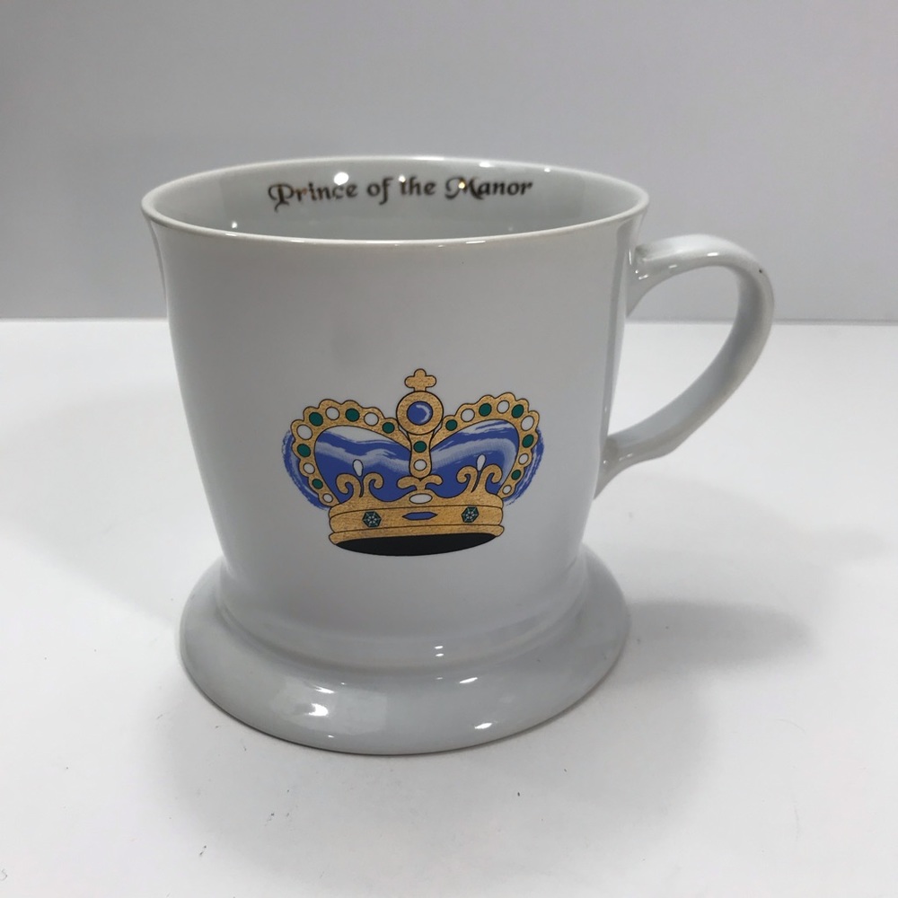 Mens shave cup PRINCE OF THE MANOR by Slant